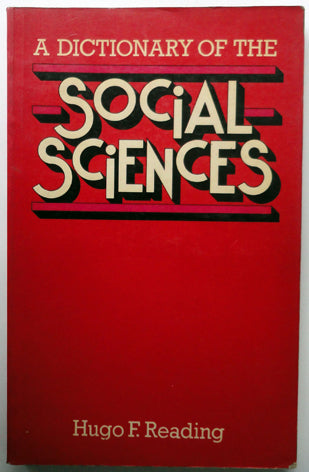 A Dictionary of the Social Sciences