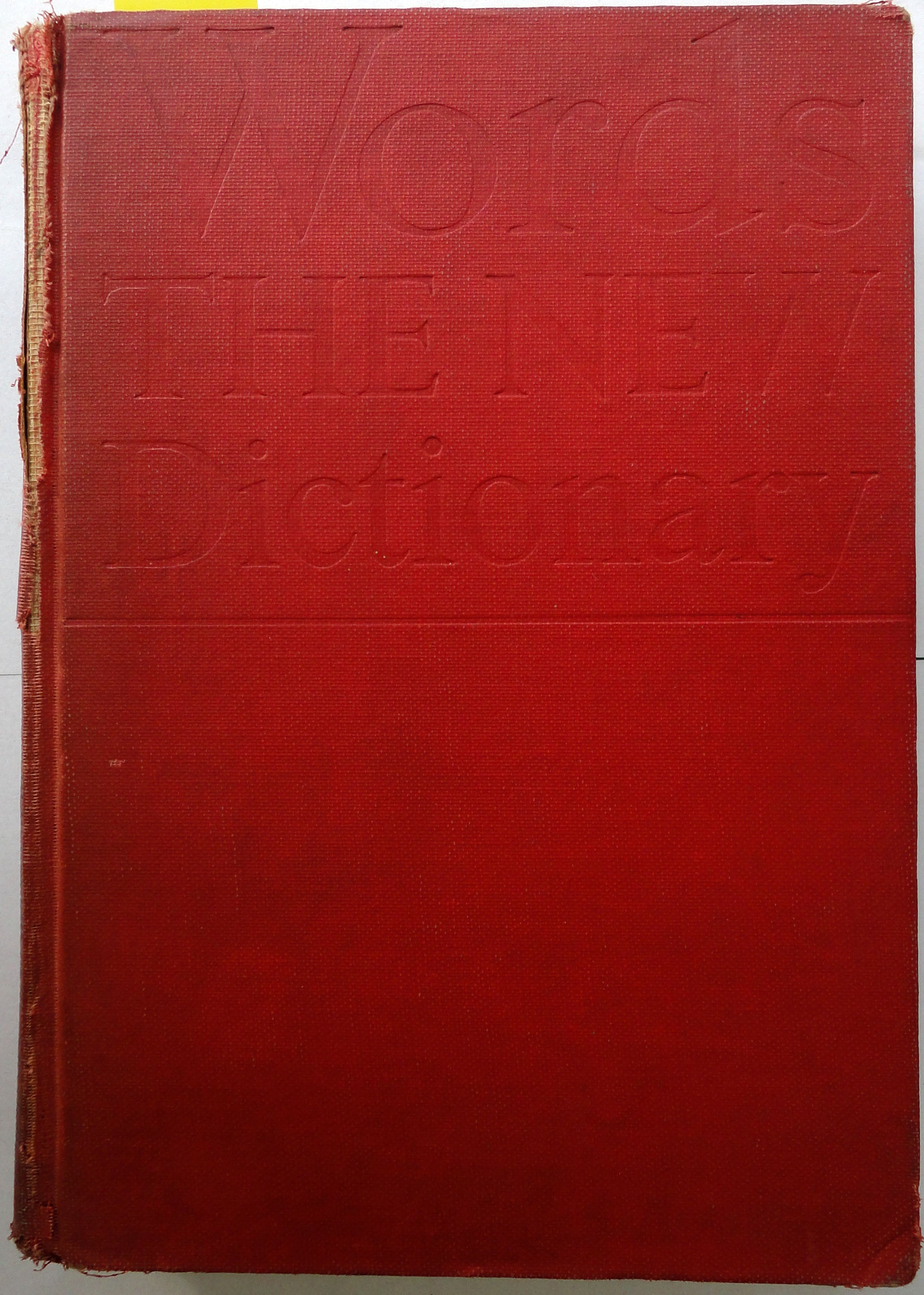 Words: The New Dictionary