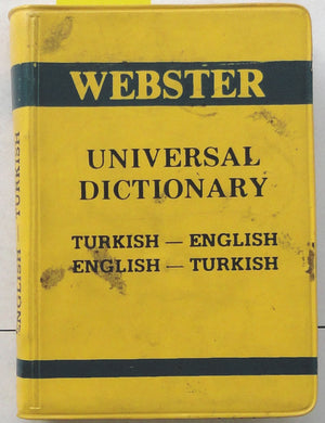 Webster Universal Dictionary Turkish-English English-Turkish