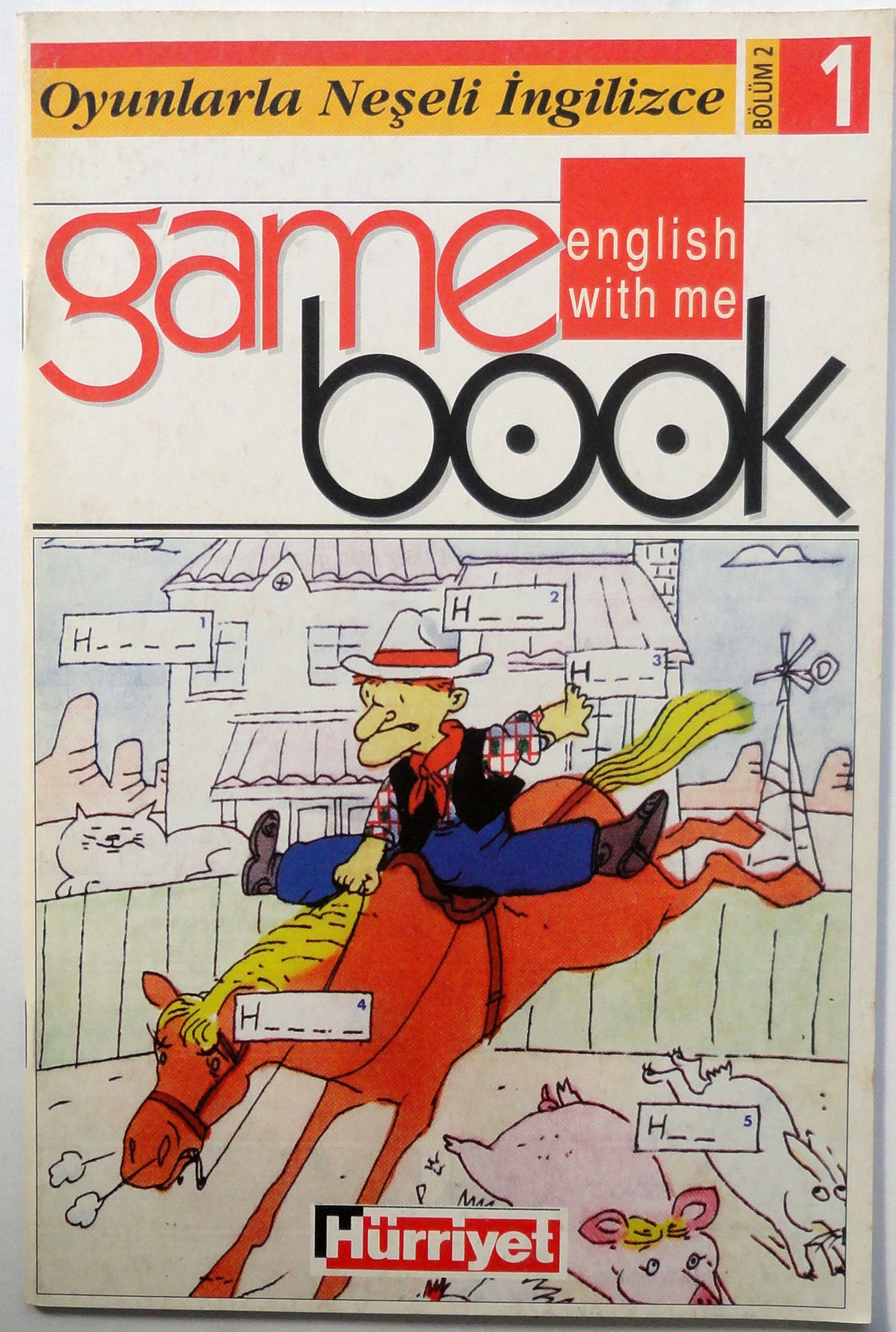 Oyunlarla Neşeli İngilizce Bölüm 2 Game English With me book