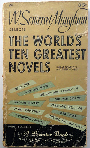 The World's Ten Greatest Novels