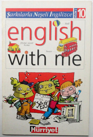 Oyunlarla Neşeli İngilizce Bölüm 2 sayı 10 Game English With me book