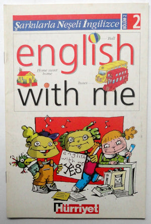 Oyunlarla Neşeli İngilizce Bölüm 2 sayı 2 Game English With me book
