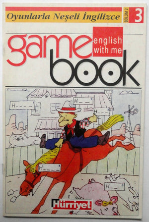 Oyunlarla Neşeli İngilizce Bölüm 2 sayı 3 Game English With me book
