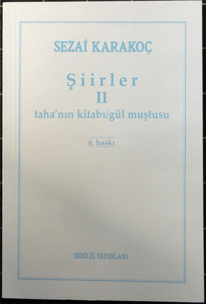 Şiirler II Taha'nın Kitabı Gül Muştusu