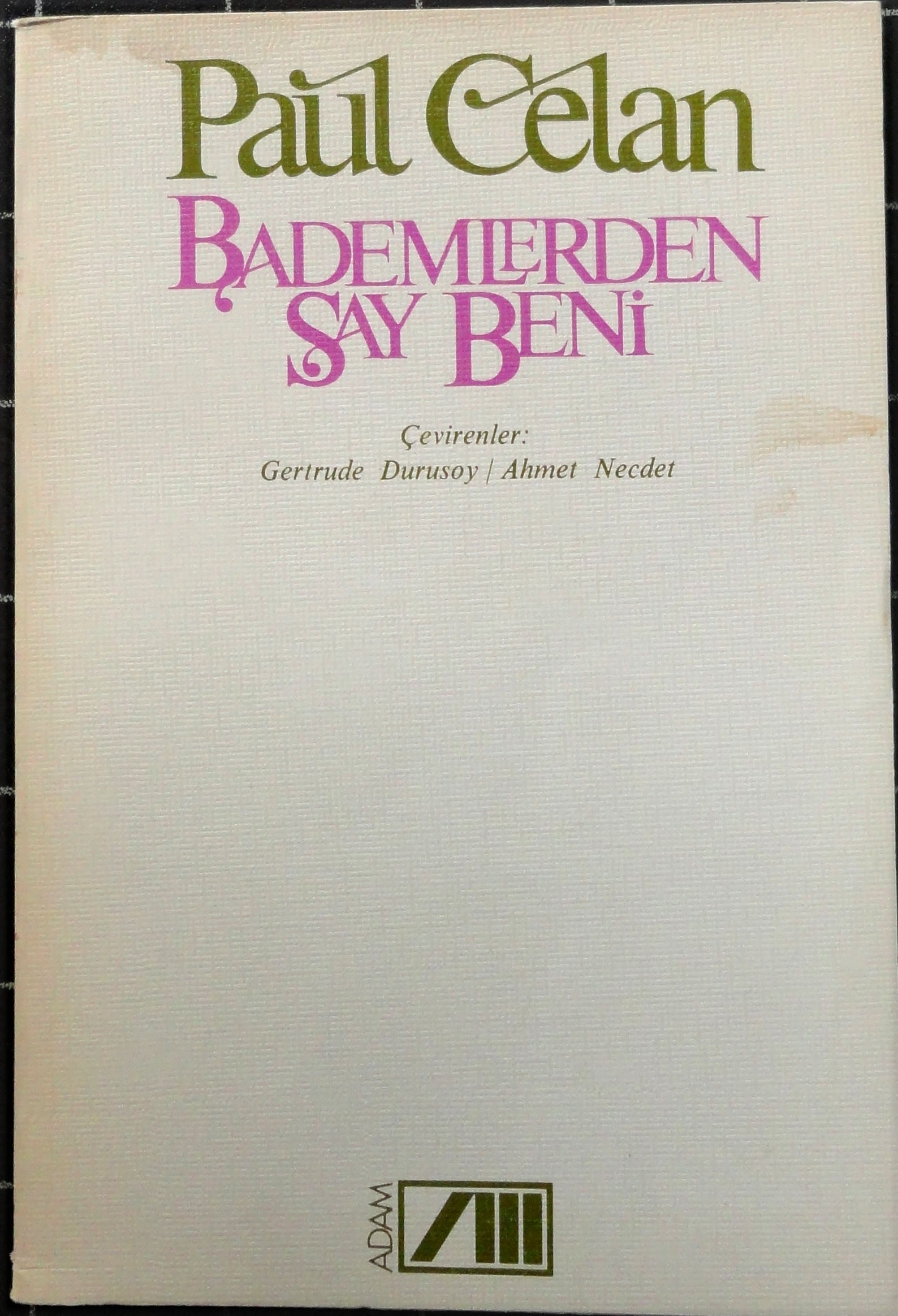 Bademlerden Say Beni