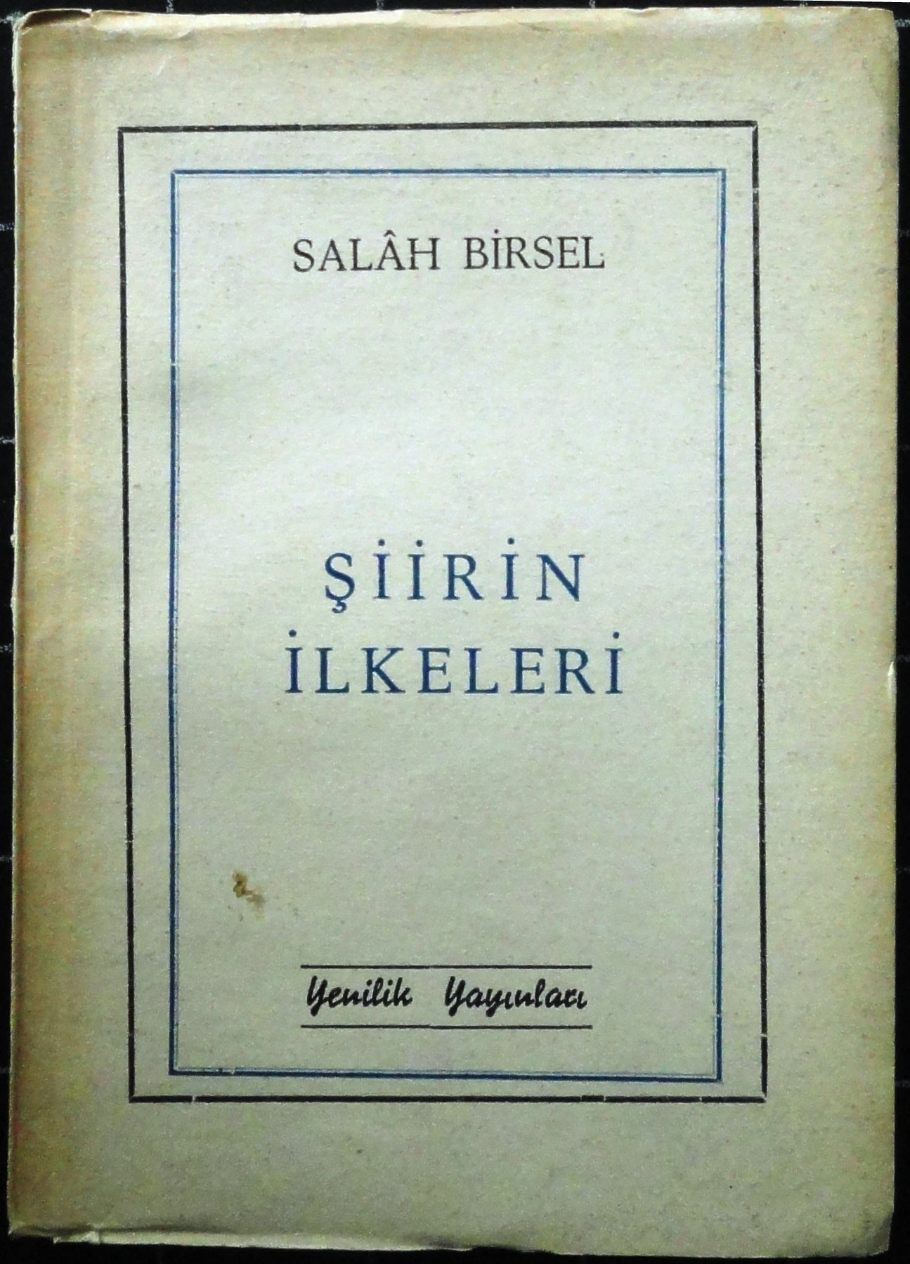 Şiirin İlkeleri
