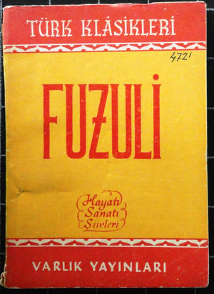 Fuzuli Hayatı Sanatı Şiirleri-3