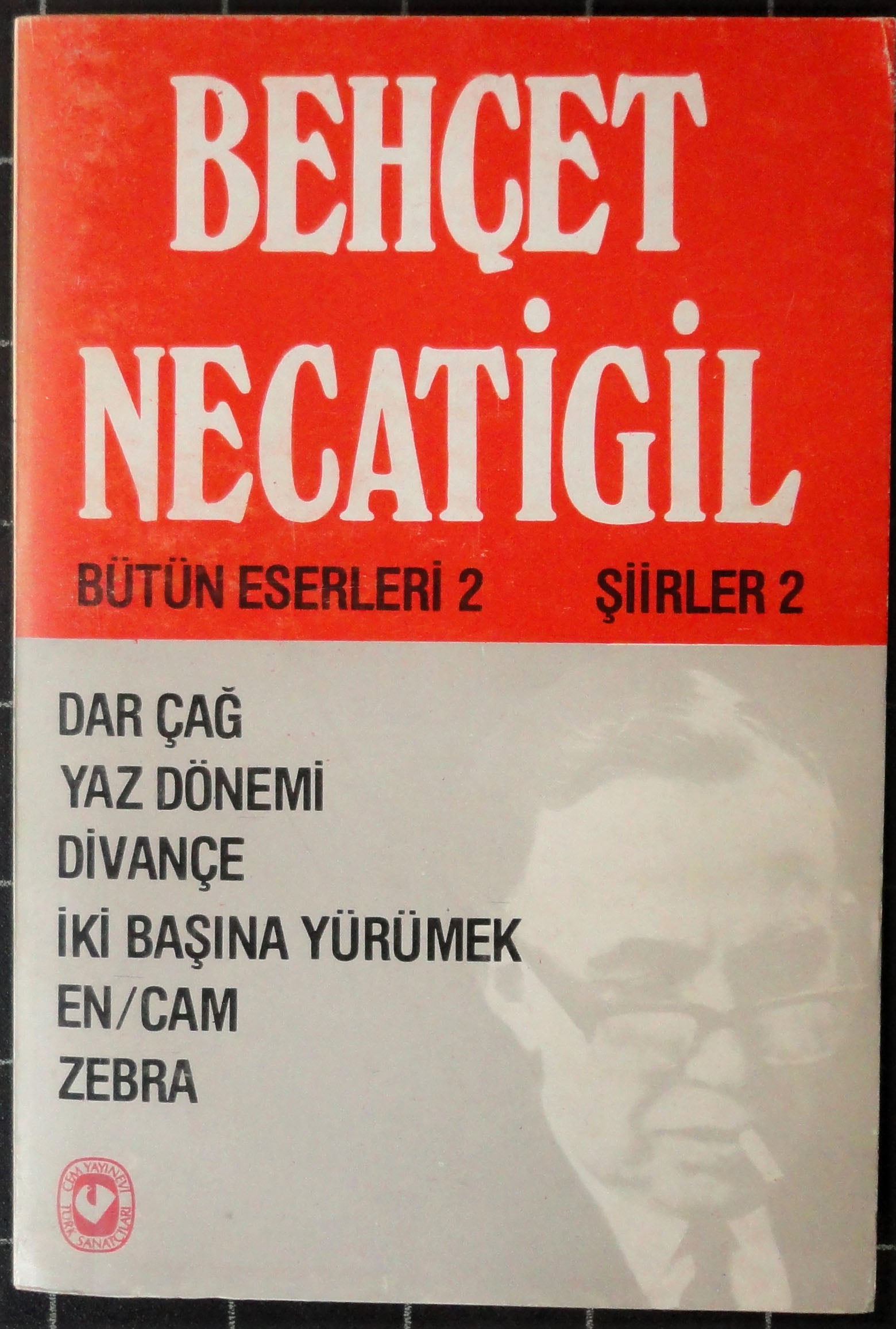 Bütün Eserleri 2 Şiirler 2<br>Dar Çağ Yaz Dönemi Divançe İki Başına Yürümek En/Cam Zebra