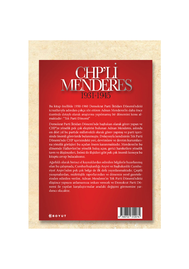 CHP'li Menderes (1931-1945)