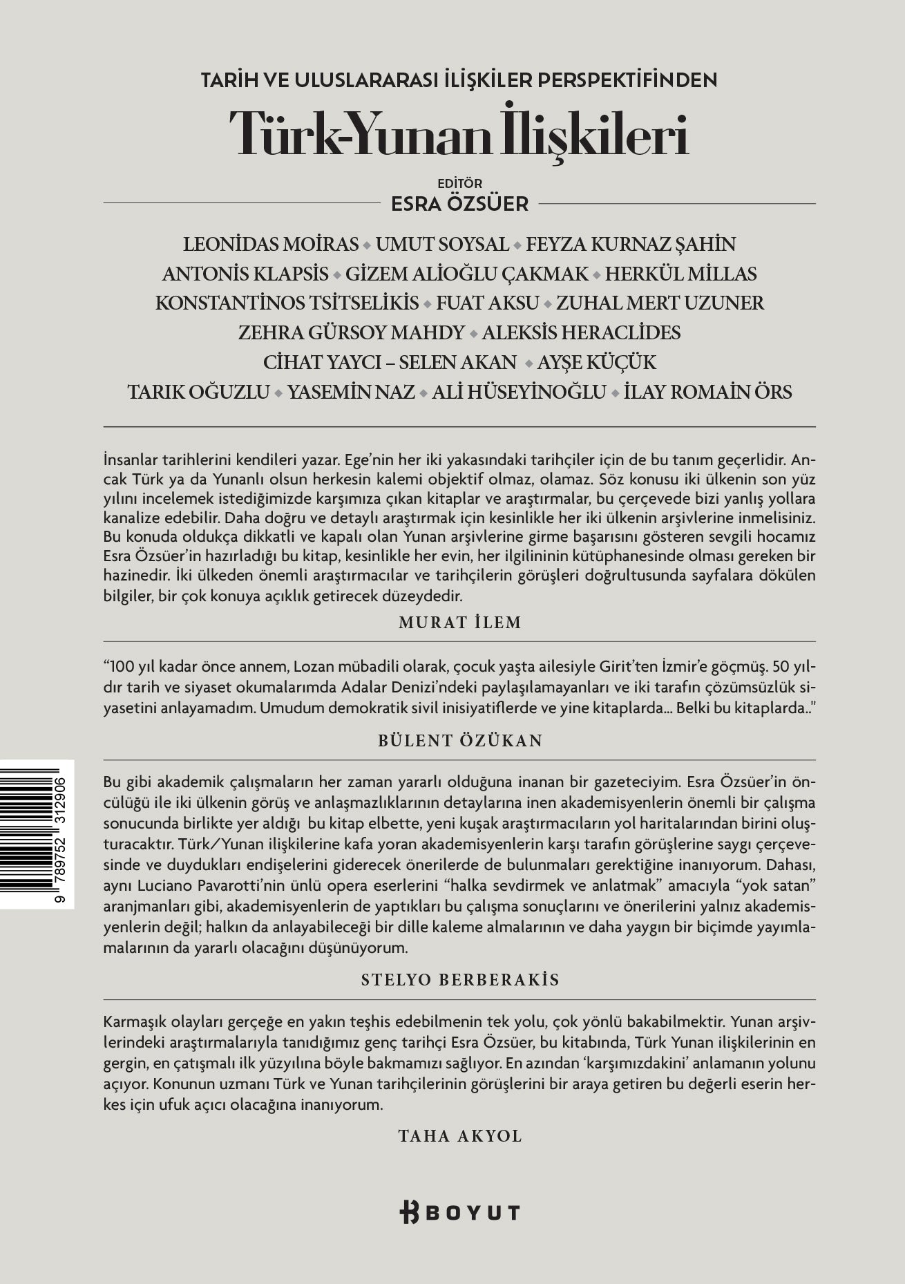 Tarih ve Uluslararası İlişkiler Perspektifinden Türk Yunan İlişkileri 1821-2021